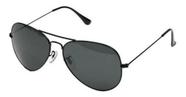 Óculos De Sol Aviador 3025 Lentes Preto Cristal Antiriscos Proteção Uv400Proteção UV400 - VISAOTICA