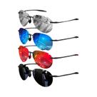 Óculos De Sol Aviador Polarizados Ultra Leves 12g 4PCS TR90 Sem Armação Unissex Para Dirigir, Pescar Óculos De Sol Aviador Polarizados Ultra Leves 12g 4PCS TR90 Sem Armação Unissex Para Dirigir, Pescar