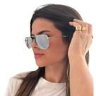 Óculos De Sol Aviador Tradicional Feminino Masculino UV400