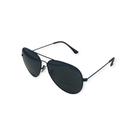 Óculos de Sol Aviador Unissex Polarizado LukeSports Armação em Metal Clássico e Sofisticado Cor:Preto