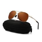 Óculos de Sol Aviator MXNX MX208 Polarizados UV400 - Dourado/Marrom Óculos de Sol Aviator MXNX MX208 Polarizados UV400 - Dourado/Marrom