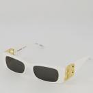 Óculos de Sol Balenciaga Branco - BB0096S-011 Óculos de Sol Balenciaga Branco - BB0096S-011