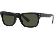 Óculos de Sol BBank Preto/Preto Brilhante Retrô Clássico UV - VISAOTICA SUNGLASSES