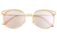 Óculos de sol BERTHA BRSBR040PK Cat Eye Metal Frame Polarizados