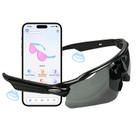 Óculos de sol Bluetooth Zigtik GG05 UV400 polarizados, 5-6 h de reprodução