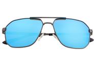 Óculos de sol Breed Norma Polarized para homens Gunmetal/Blue