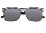 Óculos de sol Breed Pictor polarizados para homens cinza/preto