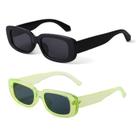 Óculos de sol BUTABY Retangle Retro Style UV400 para mulheres
