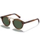 Óculos de sol CARFIA Medium Face Listrado em Acetato Polarizado UV400
