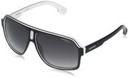 Óculos de sol Carrera 1001/S Retangulares Preto/Cinza 62mm Óculos de sol Carrera 1001/S Retangulares Preto/Cinza 62mm
