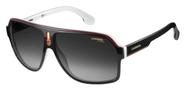 Óculos de sol Carrera CARRERA 1001/S 80S preto branco para homens