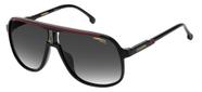Óculos de sol Carrera CARRERA 1047/S OIT BLACK RED para homens Óculos de sol Carrera CARRERA 1047/S OIT BLACK RED para homens