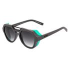 Oculos de sol cement grey black grey gradient