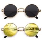 Óculos de Sol CGID E01 Redondo de Metal Polarizado UV400 2 Unidades