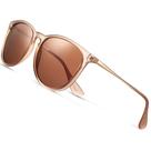 Óculos de sol CHBP Polarized UV400 Protection Retro Round Lens