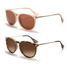 Óculos de sol CHBP Polarized UV400 Protection Retro Round Lens