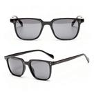 Óculos De Sol Clássico Retrô Unissex Uv400 Praia Desenho:QuadradoCor:Dark black Óculos De Sol Clássico Retrô Unissex Uv400 Praia Desenho:QuadradoCor:Dark black