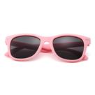 Óculos de sol COASION Kids Polarized TPEE Rubber Age 4-12 Pink