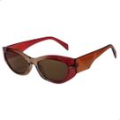 Óculos de Sol Coloridos da Moda Tendência Verão Lentes UV400
