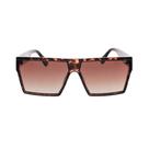 Óculos de Sol Coonecta Feminino Quadrado em Acetato Demi