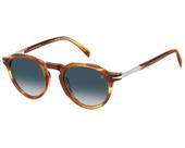 Óculos De Sol David Beckham Brown Horn DB1171/S EX4-50