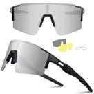 Óculos de sol de ciclismo Ukoly com 3 lentes intercambiáveis Óculos de sol de ciclismo Ukoly com 3 lentes intercambiáveis