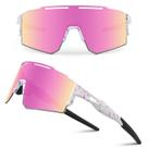 Óculos de sol de ciclismo Ukoly com almofada nasal intercambiável Óculos de sol de ciclismo Ukoly com almofada nasal intercambiável
