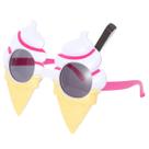 Óculos de sol de festa KESYOO Ice Cream para decoração de festas
