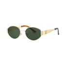 Óculos De Sol De Luxo Unissex Em Metal, Designer, Moda UV400, Estilo Oval, Óculos Elegantes Para Óculos De Sol De Luxo Unissex Em Metal, Designer, Moda UV400, Estilo Oval, Óculos Elegantes Para