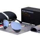 Óculos De Sol Design Titanium Aluminio Estilo Piloto Polarizado Uv400