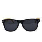 Óculos de Sol dotSUN Preto Haste de Bambu OSU0002 - Unissex