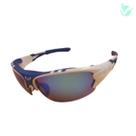 Óculos de sol espelhado azul UV400 polarizado