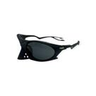 Óculos de Sol Esportivo Estilo Plantares UV400 Narigueira Removível Design Aerodinâmico LukeSports Cor:Preto