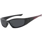 Óculos de Sol Esportivo Masculino Com Proteção UV 400 Polarizado Visão Confortável Cor Preto E Vermelho Moderno Uso Pescaria Dia a Dia Ciclismo VH2017