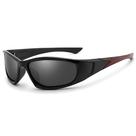 Óculos de Sol Esportivo Masculino Com Proteção UV 400 Polarizado Visão Confortável Cor Preto E Vermelho Moderno Uso Pescaria Dia a Dia Ciclismo VH2017 Óculos de Sol Esportivo Masculino Com Proteção UV 400 Polarizado Visão Confortável Cor Preto E Vermelho Moderno Uso Pescaria Dia a Dia Ciclismo VH2017