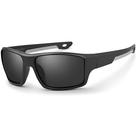 Óculos de Sol Esportivo Masculino Com Proteção UV 400 Polarizado Visão Confortável Preto Fosco Rosto Largo Uso Pescaria Ciclismo Esportes VH 9940 Óculos de Sol Esportivo Masculino Com Proteção UV 400 Polarizado Visão Confortável Preto Fosco Rosto Largo Uso Pescaria Ciclismo Esportes VH 9940