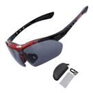 Óculos de Sol Esportivo para Corrida Ciclismo MTB Polarizado com Flanela e Bolsa de Transporte West Biking