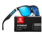 Óculos De Sol Esportivo Polarizado Kdeam C8 Mirror Ice Blue Óculos De Sol Esportivo Polarizado Kdeam C8 Mirror Ice Blue