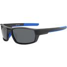 Óculos de Sol Esportivo Polarizado Proteção UV400 Preto E Azul Masculino Homem Visão Confortável Estojo Uso Pescaria Ciclismo Casual Dirigir VH 1040