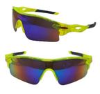 Óculos de Sol Esportivo UV400: Lentes Espelhadas para Proteção Total