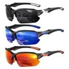 Óculos de sol esportivos com proteção UV400 polarizada XVXV para homens