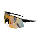 Óculos De Sol Esportivos Espelhados anti-UV Oversized Unissex Para Ciclismo E Atividades Ao Ar Livre