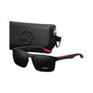 Óculos De Sol Esportivos Polarizados Masculinos Ultra Leves Com Lente TAC Retangular 11mm Para Óculos De Sol Esportivos Polarizados Masculinos Ultra Leves Com Lente TAC Retangular 11mm Para