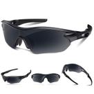 Óculos de sol esportivos polarizados Rosemal UV400 TR90 para homens e mulheres
