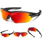 Óculos de sol esportivos polarizados Rosemal UV400 TR90 para homens e mulheres