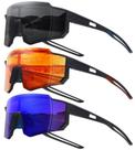 Óculos de sol esportivos STORYCOAST Running Polarized UV400, pacote com 3