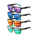 Óculos De Sol Esportivos Unissex Vintage Clássicos Com Design Listrado 4PCS Óculos De Marca Fashion