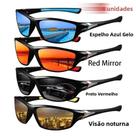 Óculos De Sol Esportivos Vintage Unissex UV400 Para Ciclismo, Pesca, Corrida E Montanhismo - 4 Peças