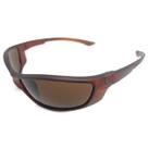 Óculos de Sol EUORYA OPEN armacao marrom lentes marrom protecao TOTAL UV400