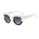 Óculos de sol europeus e N Retro Cat-Eye, óculos de sol femininos, novo